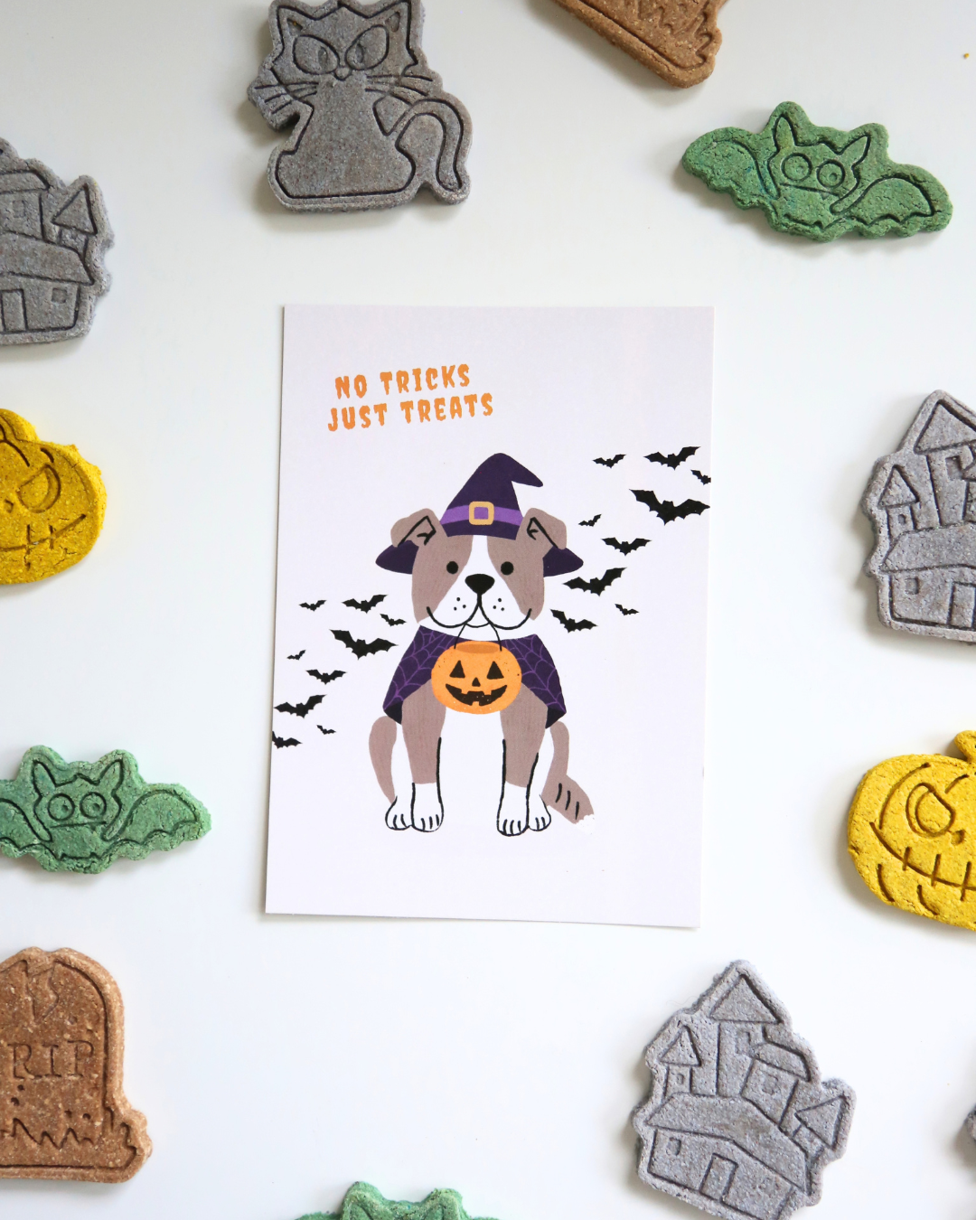 Karte- No Tricks just Treats