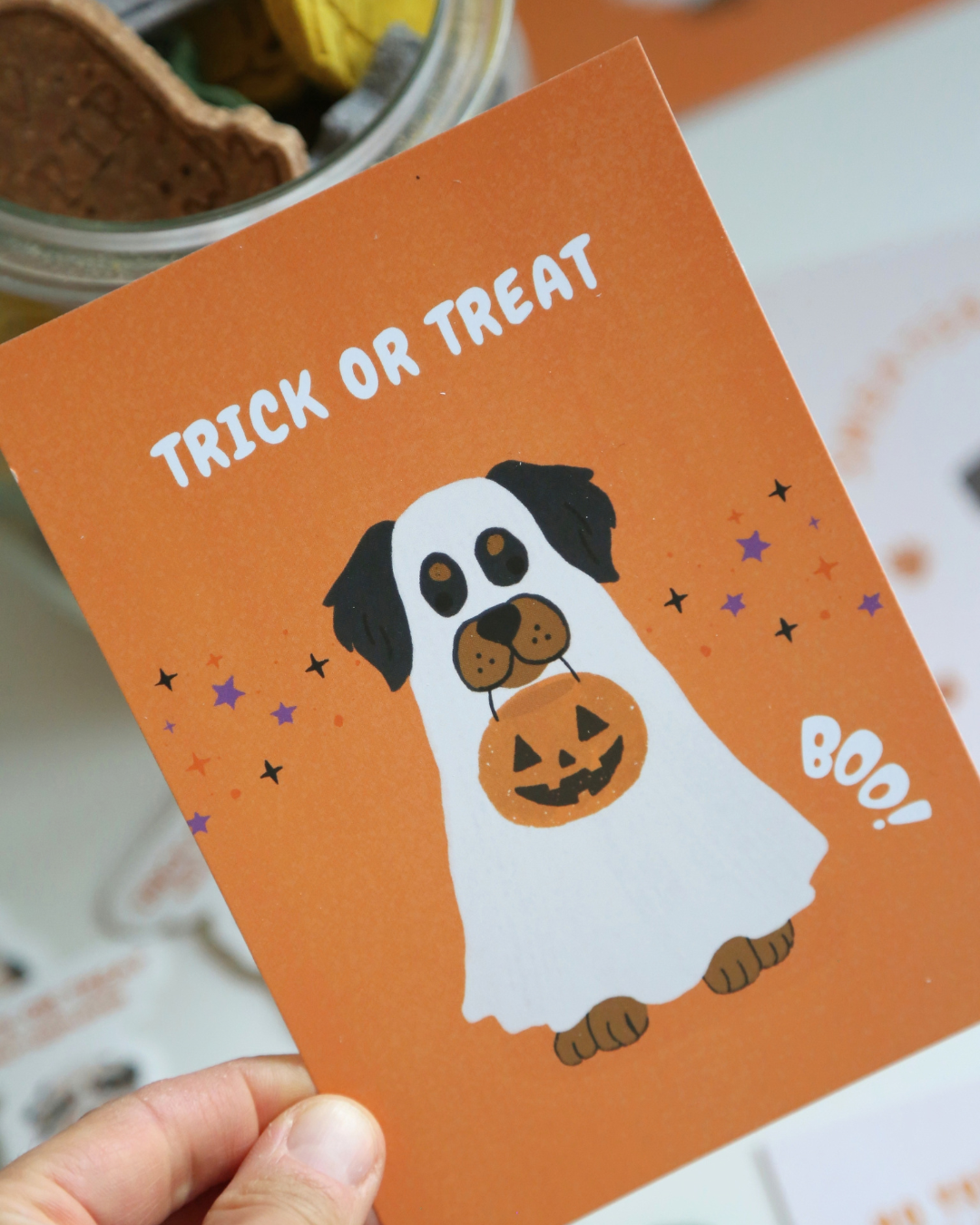 Karte- Trick or Treat