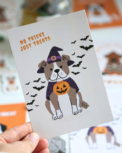 Karte- No Tricks just Treats