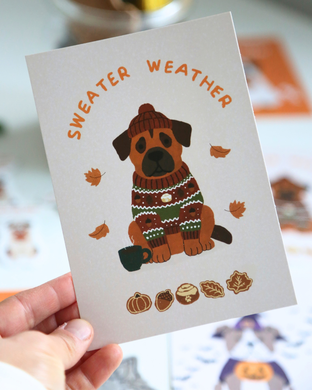 Karte- Sweater Weather